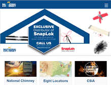 Tablet Screenshot of nationalchimney.com